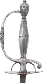 EUROPEAN RAPIER, LATE 18TH CENTURY