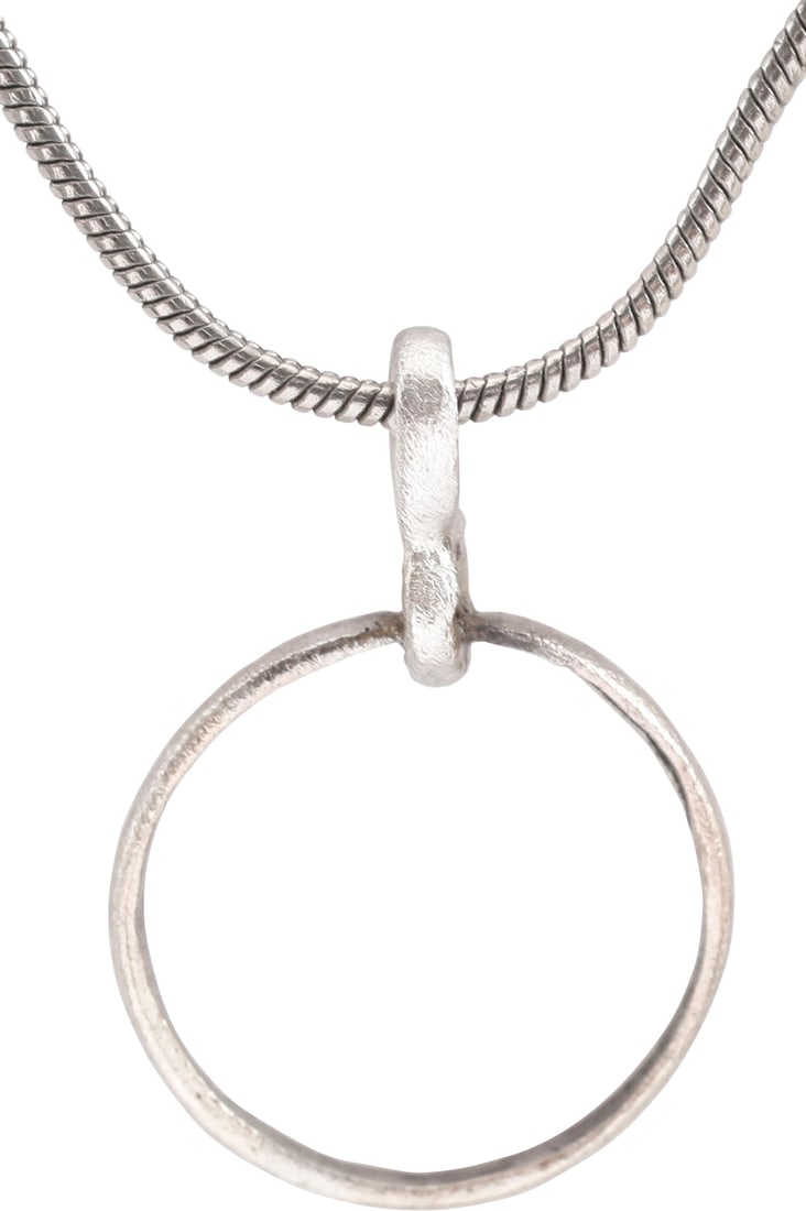 VIKING BEARD RING NECKLACE, 9TH-11TH CENTURY AD (1 of 4)