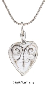 ANCIENT VIKING HEART PENDANT C.850-1050 AD