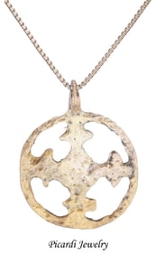 CRUSADER'S CROSS PENDANT NECKLACE, 11TH-13TH CENTURY