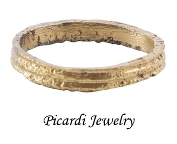 VIKING WOMAN’S WEDDING RING, 850-1050 AD, SIZE 3