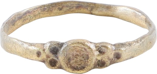 EUROPEAN BETROTHAL RING, 16th-17th CENTURY, SIZE 6 1 ⁄ 4