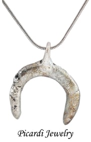 VIKING LUNAR PENDANT NECKLACE, C.900-1000 AD