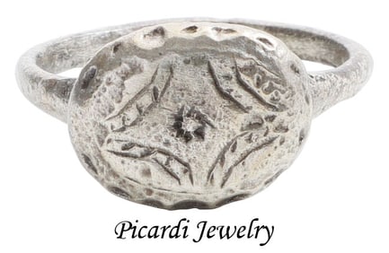 EUROPEAN SPIRITUAL/TALISMANIC RING, 13TH-16TH CENTURY AD, SIZE 8 1 ⁄ 2