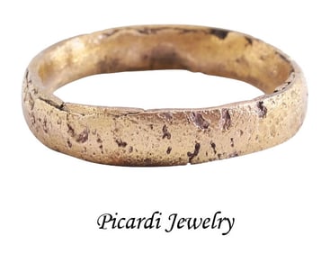 ANCIENT VIKING WEDDING RING C.850-1050 AD SIZE 5 3 ⁄ 4