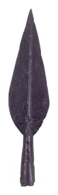 CELTIC IRON SPEAR HEAD, 10TH CENTURY