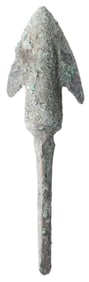EUROPEAN BRONZE ARROWHEAD, LATE BRONZE AGE C.1200-800BC