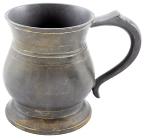 VINTAGE PEWTER PUB MUG