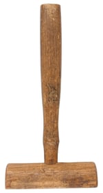 SAIL MAKER'S SEAM RUBBER, 19th CENTURY