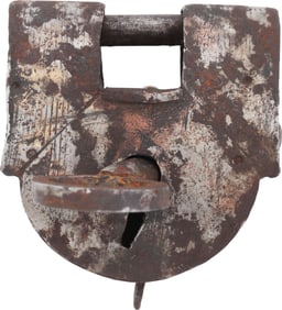 IRON SLAVE LOCK, C.1800-50