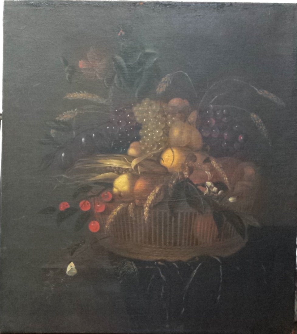 Large Old Master Jan de Heem Dutch Fruit Insect Still (1 of 18)