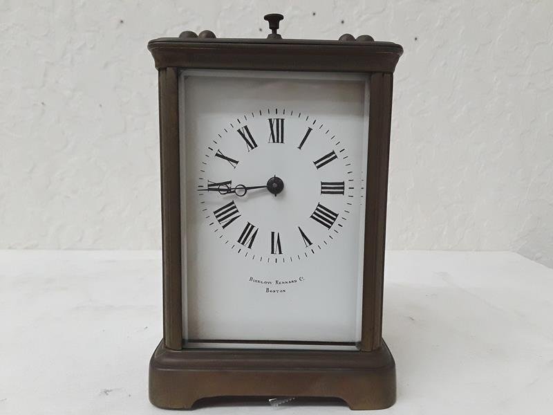 Repeater Carriage Clock Bigelow Kennard Co. Boston (1 of 8)