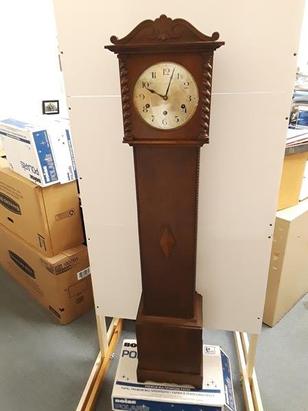 Antique German Grandmother Clock Gingerbread Chime (1 of 9)