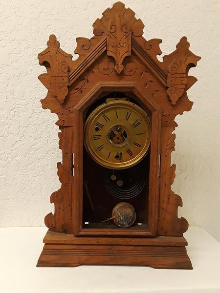 Gingerbread Mantel Clock USA Movement (1 of 6)