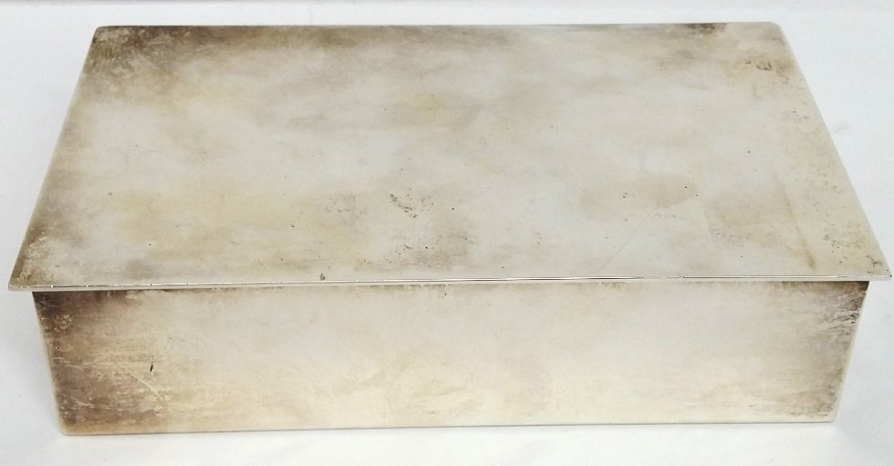 Vintage Tiffany & Co Makers Sterling Silver Hinged Box (1 of 7)