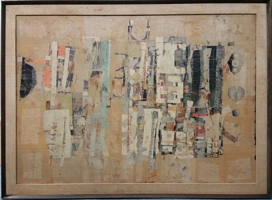 Lg Orig Keith Martin Abstract Surrealist Collage 1960 (1 of 8)