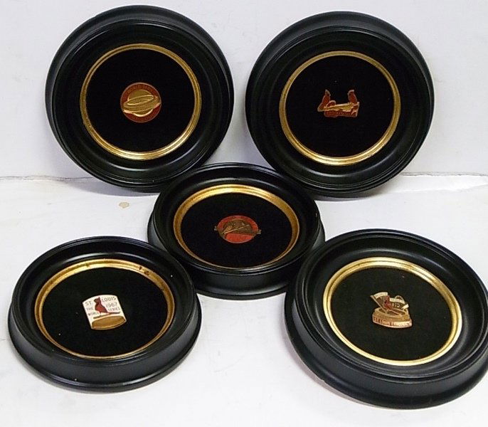 5 Baseball World Series St Louis Cardinals Press Pins (1 of 8)