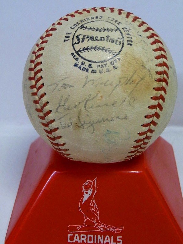 1973 St Louis Cardinals Signed MLB Baseball (1 of 12)