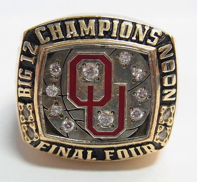 Oklahoma Sooners NCAA Final Four Gold Diamond Ring 2003 (1 of 9)