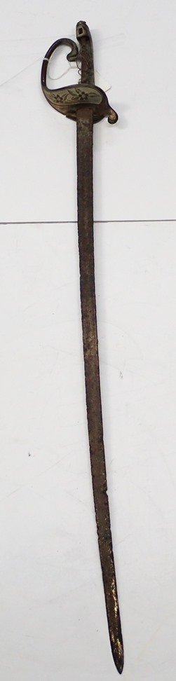 Antique Kyu Gunto WWII Japanese Naval Officer Sword REL (1 of 11)