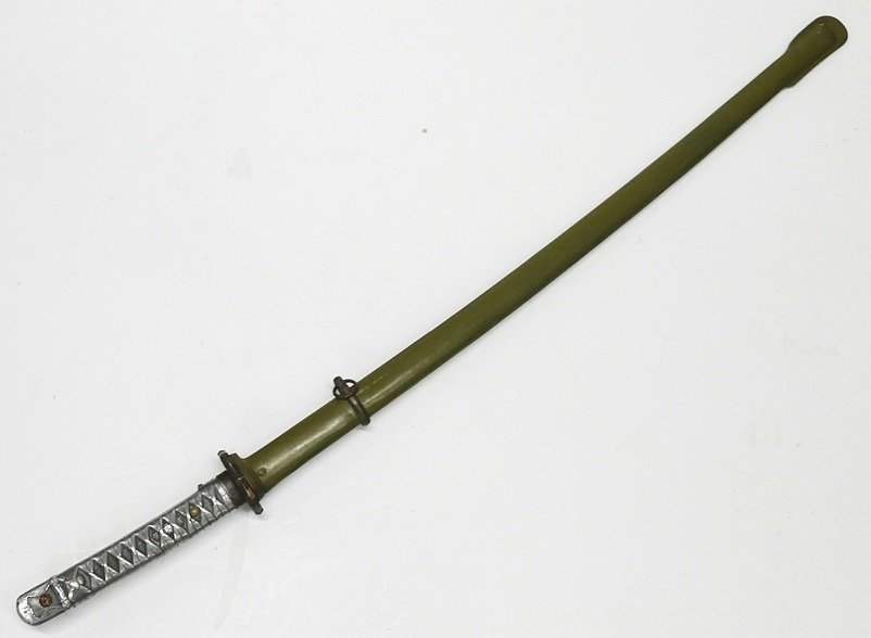 Vintage WWII Japanese Samurai Katana Sword Signed (1 of 8)