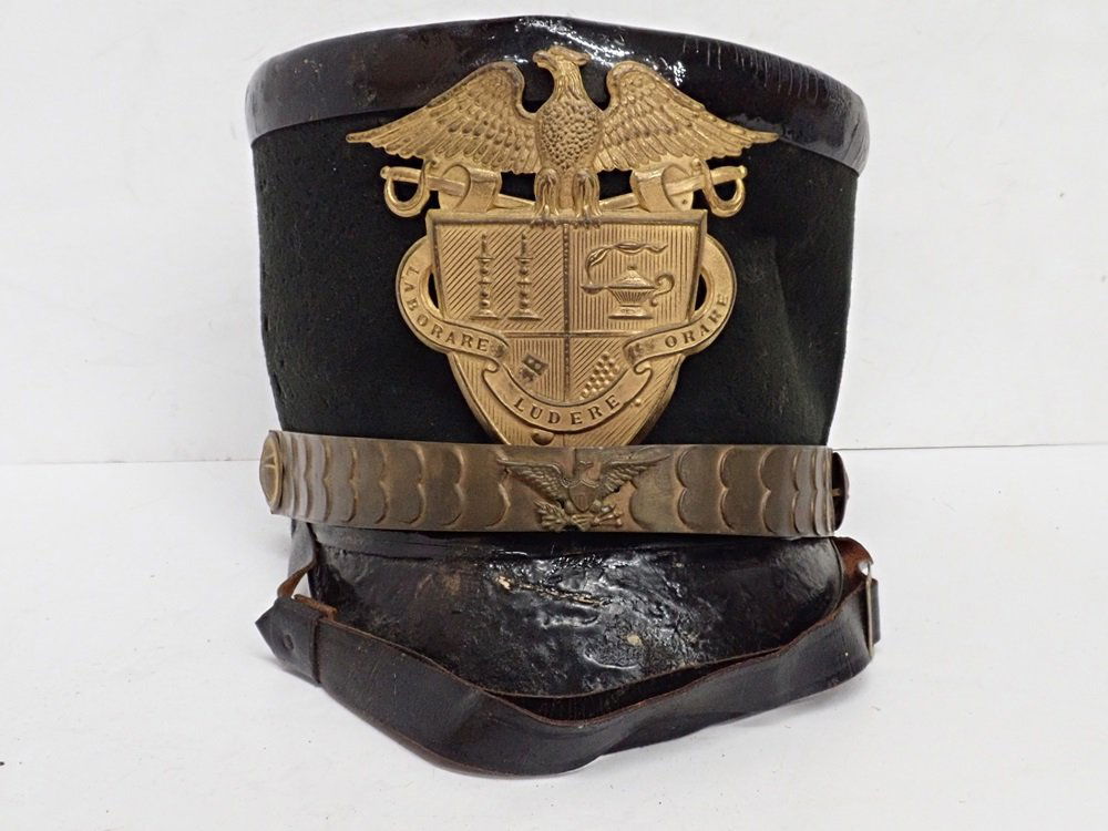 1880s Shako Indian Wars Laborare Ludere Orare Gold Eagl (1 of 8)