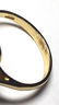14k Yellow Gold Genuine Diamond Jadeite Jade Halo Midce - 6