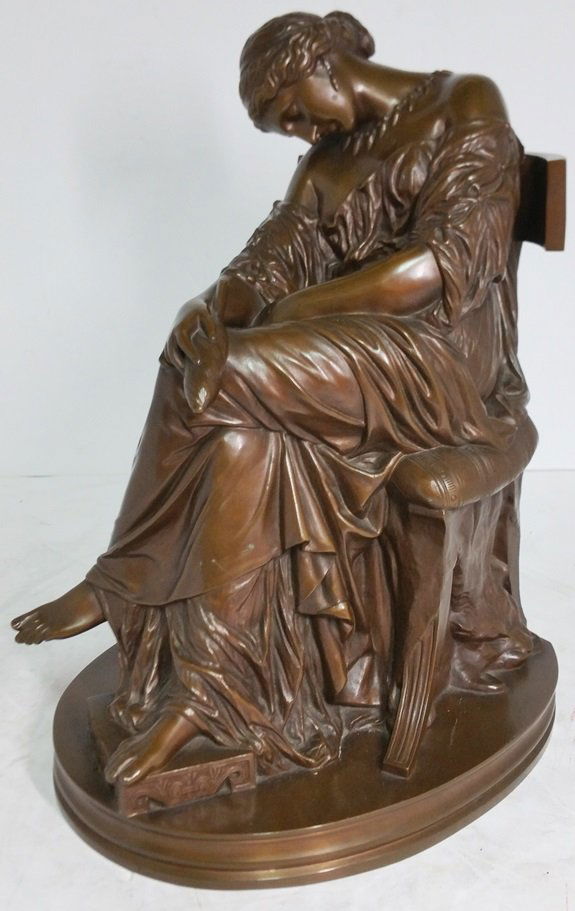 Penelope Cavelier Barbedienne Bronze Neoclassical (1 of 7)