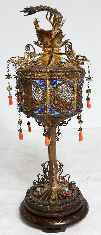 Antique Asian Chinese Late Qing Early Republic Censer (1 of 8)