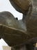 Modernist Bronze Sculpture Mid Century Abstract Figure - 7