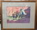 Robert Amick Native American Large Watercolor Painting
