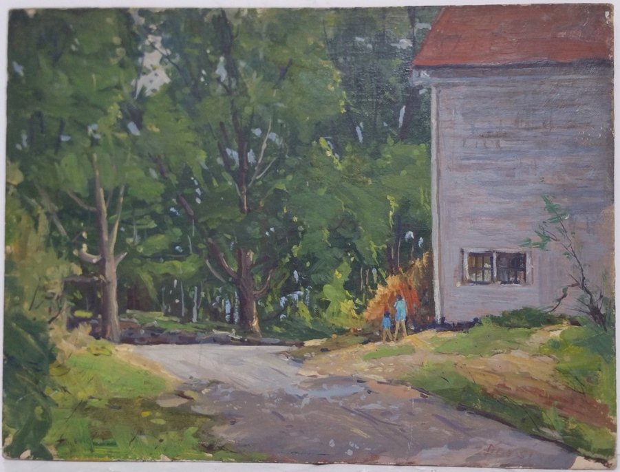 Pasquale D'Orsi Landscape Small Oil Painting 1 (1 of 4)