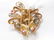 18k Gold Platinum 2.50ctw Diamond Ruby Butterfly Brooch - 4