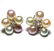 Vintage Huge 12-10mm Akoya Pearl 0.37ctw Fine Diamond C