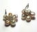 Vintage Huge 12-10mm Akoya Pearl 0.37ctw Fine Diamond C - 2