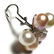 Vintage Huge 12-10mm Akoya Pearl 0.37ctw Fine Diamond C - 6