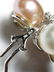 Vintage Huge 12-10mm Akoya Pearl 0.37ctw Fine Diamond C - 7