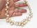 Huge South Sea Pearl 2.65ctw Diamond 18k Gold Necklace - 7