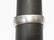 Vintage 14k White Gold Mens LG Black Star Sapphire Ring - 10