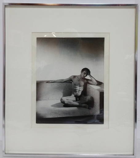George Platt Lynes Yul Brynner Male Nude Bw Photograph