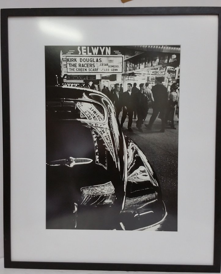 William Klein New York 1955 Black White Photograph: William Klein New York 1955 Black White Photograph. Peter Fetterman Gallery Label on back. Provenance: Estate Collection of Steve, a Nickelodeon TV Network staffer living in the Los Angeles, Californi