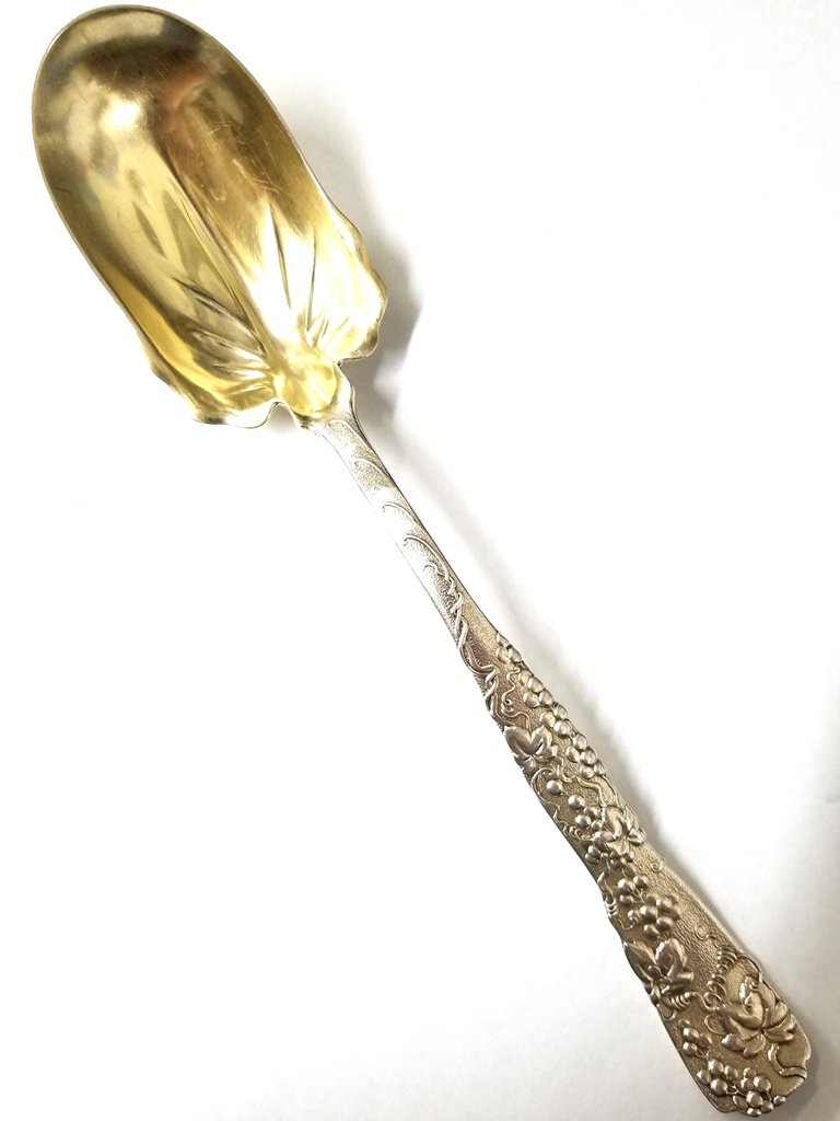 1886 Tiffany & Co Gilt Bowl Sterling Silver Grape Vine (1 of 6)
