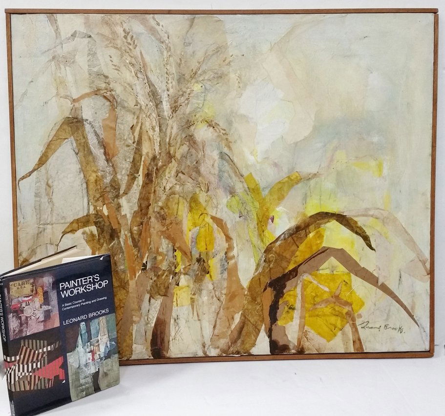 Vintage Leonard Brooks Sig Morning Light Painting Book (1 of 10)