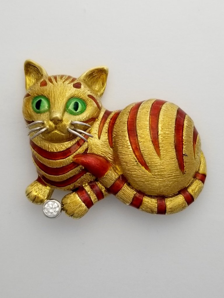 28.7 Gram Stunning Fine Diamond Designer Claus Vollrath (1 of 6)