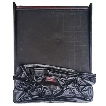 Lin-Yan Signed Cradles Dated 1996 Mixed Media: Title: Lin-Yan Signed Cradles Dated 1996 Mixed MediaDescribed By:Nikki CNX 1109 62Description:Interesting Lin-Yan piece titled Cradles that is a mixed media piece. Lin-Yan, with xuan paper as her majo