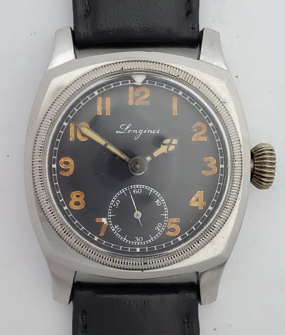 Majetek Longines Rotating Bezel Czech Pilots Watch: Title: Majetek Longines Military Rotating Bezel Czech Pilots Watch 1333 Description: Up for auction is a very cool Longines Czech military pilots watch. Air Force pilots, circa 1938, were issued with 