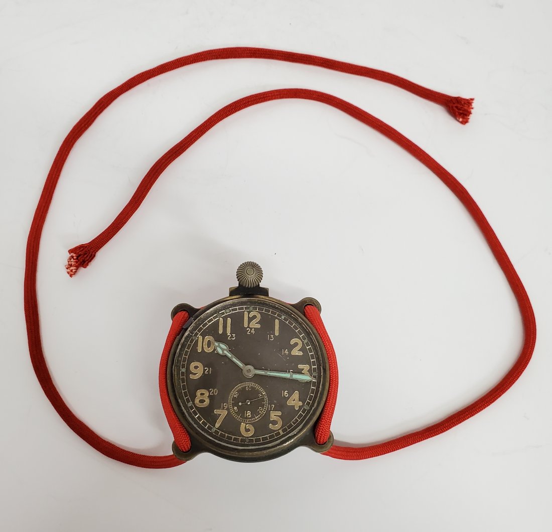 Rare Seiko Seikosha Aircraft Clock Brass Early Prod.: Title: Rare Seiko Seikosha Aircraft Clock Brass Early Production W/ Kanji Ser. 462 Description: Up for auction is a very cool Seikosha Type 93 aircraft clock with Kanji writing on the back. The clock 