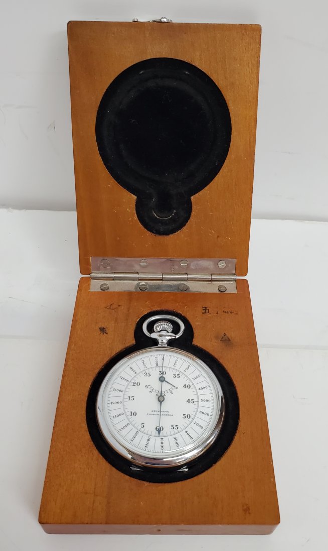 Unusual Seiko Seikosha Phonotelemeter Stopwatch: Title: Unusual Seiko Seikosha Phonotelemeter Adjusted Military Timer Stop Watch Description: Up for auction is a very cool Seiko/Seikosha Phonotelemeter military timer/stopwatch. It comes with its ori