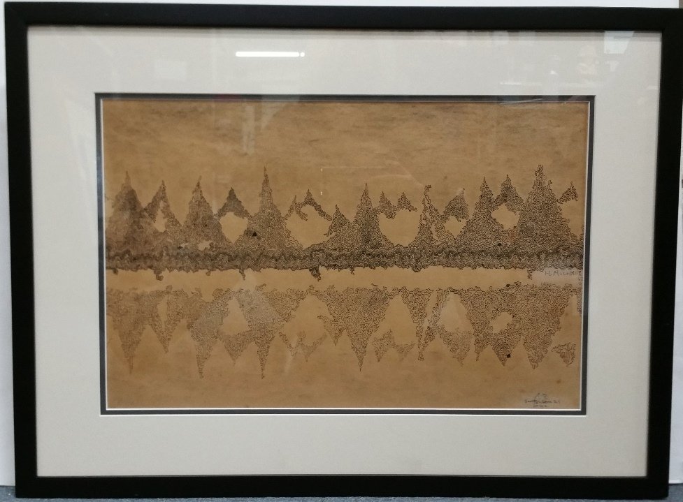 Lg Henri Michaux Mystery Drawing NY Reference (1 of 11)