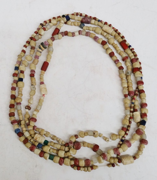 Antique Native American Elaborate Shell Wampum Beads